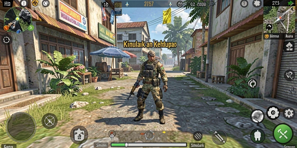 Tampilan gameplay menarik dalam simulasi kehidupan 2757.