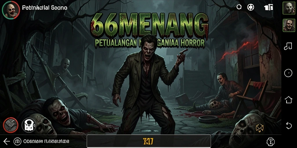 Tampilan gameplay mendebarkan dalam dunia horror 66MENANG.