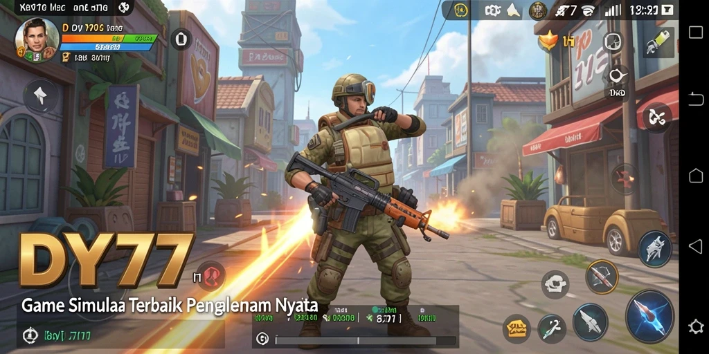 Tampilan gameplay menarik dari DY777 dalam simulasi interaktif.