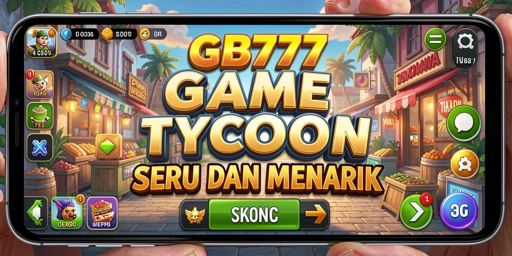 Screenshot utama GB777 menunjukkan gameplay Tycoon yang menarik.