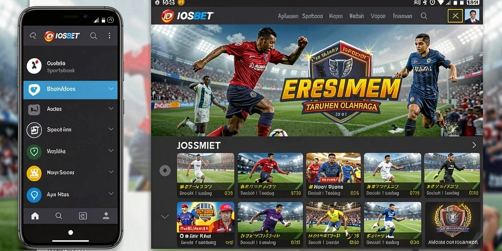 Tampilan olahraga yang menarik dari IOSBET saat permainan berlangsung.