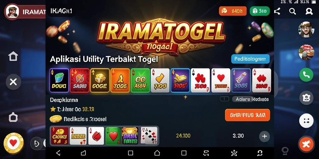 Tampilan antarmuka <strong>IRAMATOGEL</strong> yang menarik dan informatif untuk pengguna.