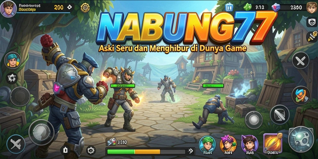 Menampilkan aksi seru dan pertarungan mendebarkan di NABUNG77.