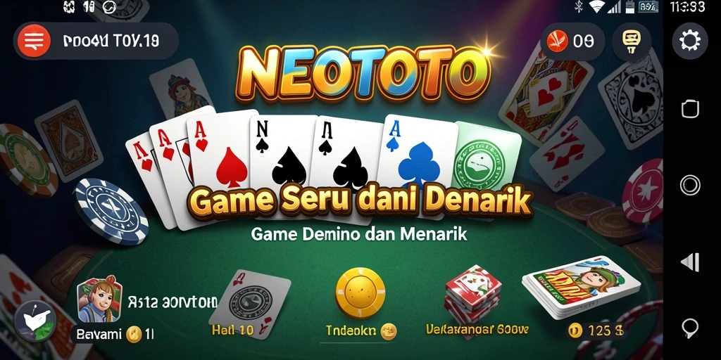 Tampilan gameplay seru dan penuh strategi di NEOTOTO.