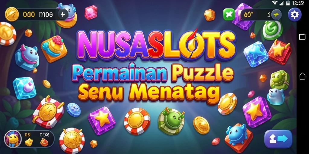 Tampilan gameplay NUSASLOTS yang menarik dan menantang.