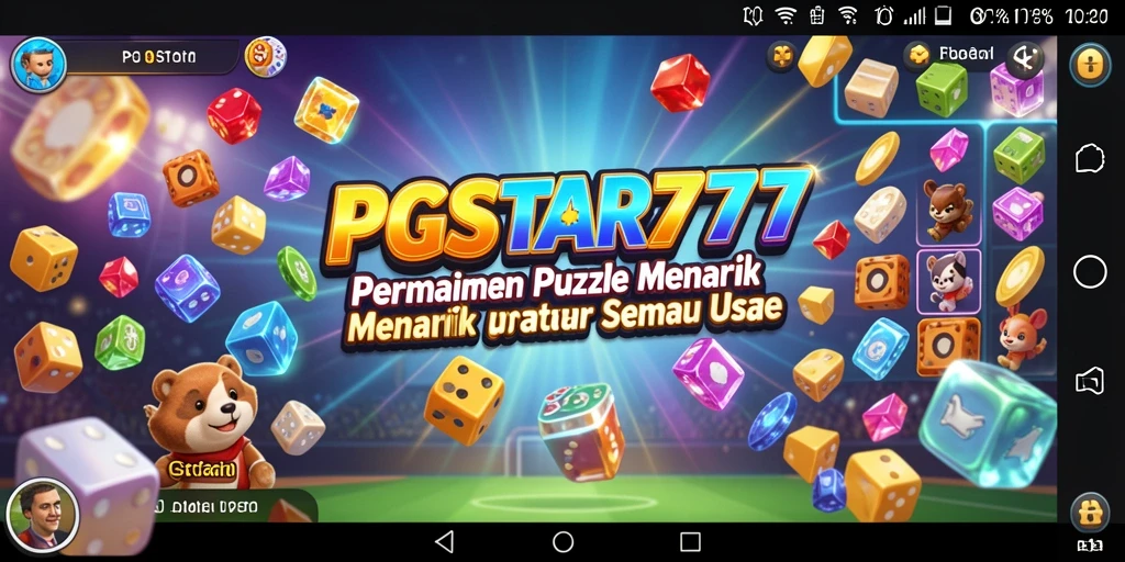 Tampilan seru gameplay PGSTAR777 dengan berbagai teka-teki.