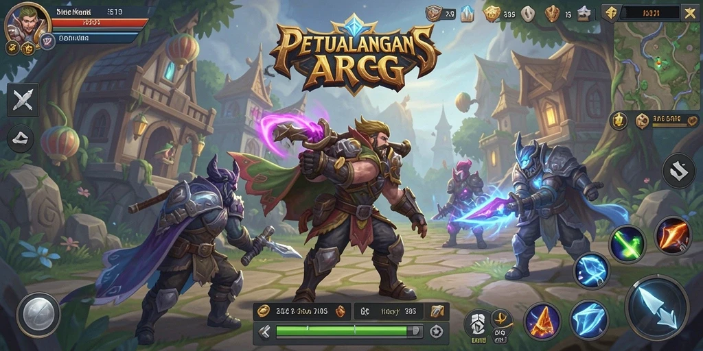 Gambaran menakjubkan dari aksi dalam game ARPG S13.