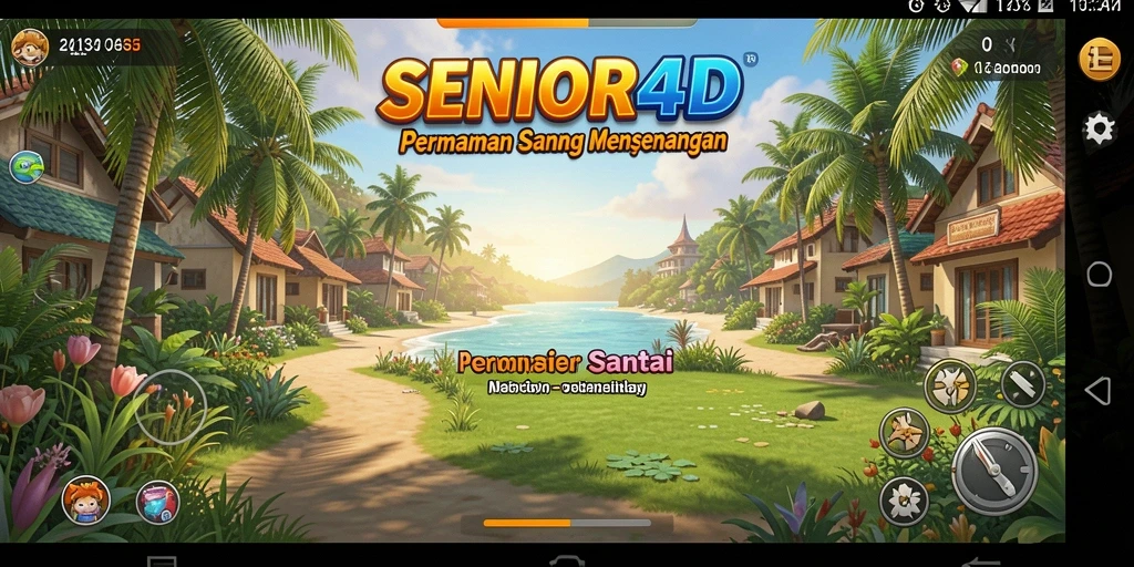 Pengalaman gameplay santai yang mengasyikkan di SENIOR4D.
