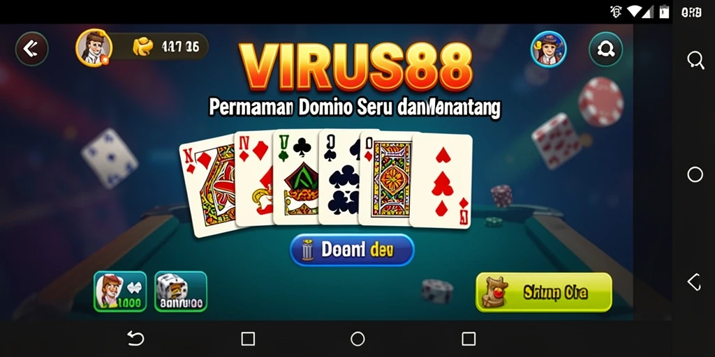 Tampilan dan pengalaman gameplay menarik dalam VIRUS88.